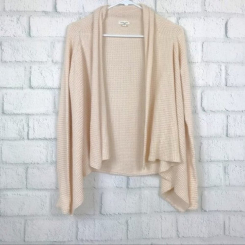 Urban Outfitters Small Cardigan Beige Open Front